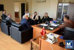 Özdemir Ve Tepe'yi, Çorlu Vergi Dairesi'nde Ziyaret Ettik