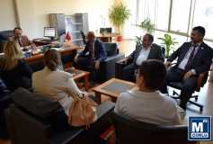 Özdemir Ve Tepe'yi, Çorlu Vergi Dairesi'nde Ziyaret Ettik