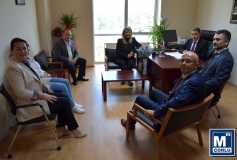 Özdemir Ve Tepe'yi, Çorlu Vergi Dairesi'nde Ziyaret Ettik