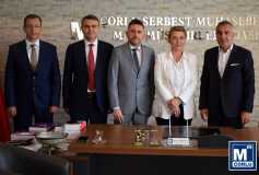 Türkiye 3568 Platformu'ndan, Oda'miza Nezaket Ziyareti