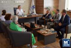 Türkiye 3568 Platformu'ndan, Oda'miza Nezaket Ziyareti