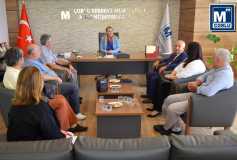 Nkü Çorlu Myo Yönetimi'nden, Oda'miza Nezaket Ziyareti