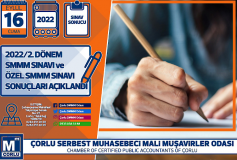2022/2.dönem Smmm Sınavı Ve Özel Smmm Sınavı Sonuçları Açıklanmıştır.