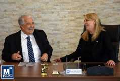 Tümdep Başkani Masum Türker'den, Çorlu Smmmo'ya Nezaket Ziyareti