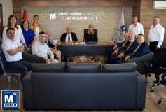 Tümdep Başkani Masum Türker'den, Çorlu Smmmo'ya Nezaket Ziyareti