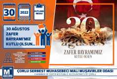 30 Ağustos Zafer Bayramı'mız Kutlu Olsun