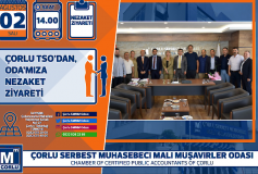 Çorlu Tso'dan, Oda'miza Nezaket Ziyareti