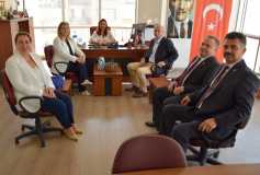 İşkur Çorlu Şube Müdürü'müz Sayin Moğulkoç'u, Makaminda Ziyaret Ettik