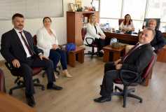 İşkur Çorlu Şube Müdürü'müz Sayin Moğulkoç'u, Makaminda Ziyaret Ettik