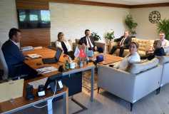 Yönetim Kurulumuz Çorlu Belediye Başkani Sayin Ahmet Sarikurt' U Makaminda Ziyaret Etmiştir