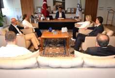 Yönetim Kurulumuz Çorlu Belediye Başkani Sayin Ahmet Sarikurt' U Makaminda Ziyaret Etmiştir