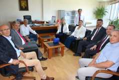 Yönetim Kurulumuz Çorlu Vergi Dairesi Sayin Bedrettin Tepe'yi Çorlu İhtisas Müdürü Sayin Celil Eskici'yi Makaminda Ziyaret Etmiştir