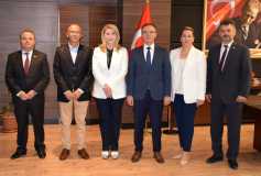 Yönetim Kurulumuz Çorlu Kaymakami Sayin Cafer Sarili'yi Makaminda Ziyaret Etmiştir