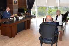 Yönetim Kurulumuz Çorlu Kaymakami Sayin Cafer Sarili'yi Makaminda Ziyaret Etmiştir