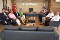 Akdemir Ve Şen'den, Odamiza Nezaket Ziyareti