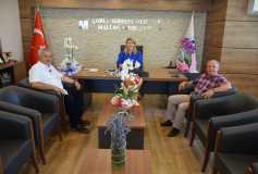 Şener Ve Perçinoğlu'ndan, Odamiza Nezaket Ziyareti