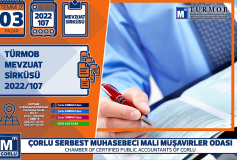 Türmob Mevzuat Sirküsü 2022/107