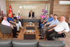 Eğitim Ve Spor Vakfi'ndan, Odamiza Nezaket Ziyareti...