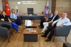 Ymm Mehmet Şahan'dan,odamiza Nezaket Ziyareti