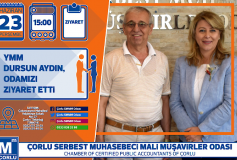 Ymm Dursun Aydin, Odamizi Ziyaret Etti