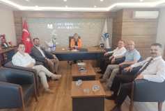 2016 - 2019 Dönemi Yönetim Kurulu Üyemiz Smmm Öner Tekin'in Tebrik Ziyareti