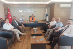 2016 - 2019 Dönemi Yönetim Kurulu Üyemiz Smmm Öner Tekin'in Tebrik Ziyareti