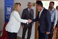 Çorlu Belediye Başkanı Sayın Ahmet Sarikurt'un Tebrik Ziyareti