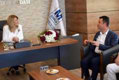 Çorlu Belediye Başkanı Sayın Ahmet Sarikurt'un Tebrik Ziyareti