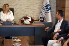 Çorlu Belediye Başkanı Sayın Ahmet Sarikurt'un Tebrik Ziyareti