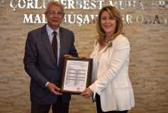 5. Olağan Seçimli Genel Kurulu Seçimi Mazbata Teslimi Ve Yönetim Kurulu Görev Dağılımı