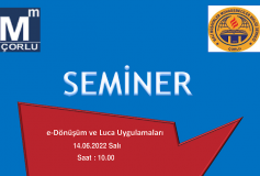 E-Dönüşüm Ve Luca Uygulamalari Semineri