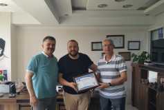 Büro Adres Değişikliğinde Bulunan Smmm Hakan Arican'a Yönetim Kurulumuz Büro Ziyareti Gerçekleşmiştir. Çalışmalarında Başarılar Dileriz