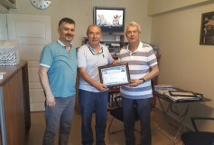 Büro Açılışında Bulunan Smmm Cengiz Yazar'a Yönetim Kurulumuz Büro Ziyareti Gerçekleşmiştir. Çalışmalarında Başarılar Dileriz