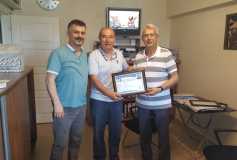 Büro Açılışında Bulunan Smmm Cengiz Yazar'a Yönetim Kurulumuz Büro Ziyareti Gerçekleşmiştir. Çalışmalarında Başarılar Dileriz