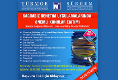 Kgk Onaylı ''bağımsız Denetim Uygulamalarında Önemli Konular'' Eğitimi