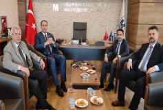 Vergi Müfettişi Sn.ümit Bozkurt Ve Vergi Müfettişi Sn.yunus Sürmeli, Yönetim Kurulumuzu Ziyarete Gelmiştir.