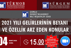 2021 Yılı Gelirlerin Beyanı Ve Özellik Arz Eden Konular Sürgem Online Eğitimi