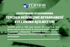 Geçici Madde 32 Kapsaminda Yeniden Değerleme Beyannamesi