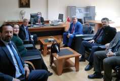 Oda Yönetim Kurulumuz, Vergi Haftasi Münasebetiyle Çorlu Vergi Dairesi Müdürü Sayin Bedrettin Tepe' Yi, Çorlu Vergi Dairesi İhtisas Müdürü Sayin Celil Eskici' Yi Ziyaret Etmişlerdir.