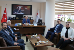 Oda Yönetim Kurulumuz, Vergi Haftasi Münasebetiyle Tekirdağ Vergi Dairesi Başkani Sayin Mustafa Taşkiran'i Makaminda Ziyaret Etmişlerdir.