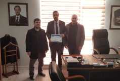 Büro Adres Değişikliğinde Bulunan Smmm Mustafa Serkan Akbulut'a Büro Dentim Komitesi Ziyaret Gerçekleştirmiştir.çalışma Hayatında Başarılar Dileriz