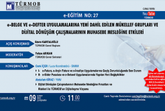 Türmob E-Eğitim No:27