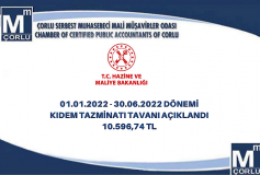 Kidem Tazminati Tavani Açiklandi