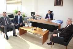 Çorlu Smmm Odamiz Yönetim Kurulu Tekirdağ Vergi Dairesi Grup Müdürü Sn. Süleyman Serdar Atacan'i Ziyaret Etmişlerdir.