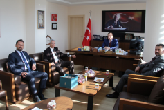 Çorlu Smmm Odamiz Yönetim Kurulu Tekirdağ Vergi Dairesi Başkani Sayin Mustafa Taşkiran'i Ziyaret Etmişlerdir.