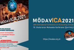 Modavica 2021 - 18. Uluslararasi Muhasebe Konferansi (Çevrimiçi) / 25-26-27 Kasım 2021