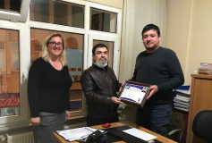 Büro Açılışında Bulunan Smmm Ali Özcan'a Büro Denetim Komitemiz Büro Ziyareti Gerçekleştirmiştir. Çalışmalarında Başarılar Dileriz.