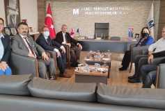 Odamızı Ziyarette Bulunan Tekirdağ Sgk İl Md. Sn Fatma Derya Alan Ve Çorlu Sgk Merkez Md. Sn Sedat Çelik'e Mesleğimize Ve Meslektaşlarımıza Karşı Çözüm Odaklı Yaklaşımlarından Ve Desteklerinden Dolayı Teşekkürlerimizi Sunarız.