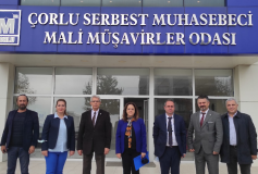 Odamızı Ziyarette Bulunan Tekirdağ Sgk İl Md. Sn Fatma Derya Alan Ve Çorlu Sgk Merkez Md. Sn Sedat Çelik'e Mesleğimize Ve Meslektaşlarımıza Karşı Çözüm Odaklı Yaklaşımlarından Ve Desteklerinden Dolayı Teşekkürlerimizi Sunarız.
