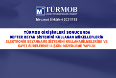 Türmob Mevzuat Sirküsü 2021/193